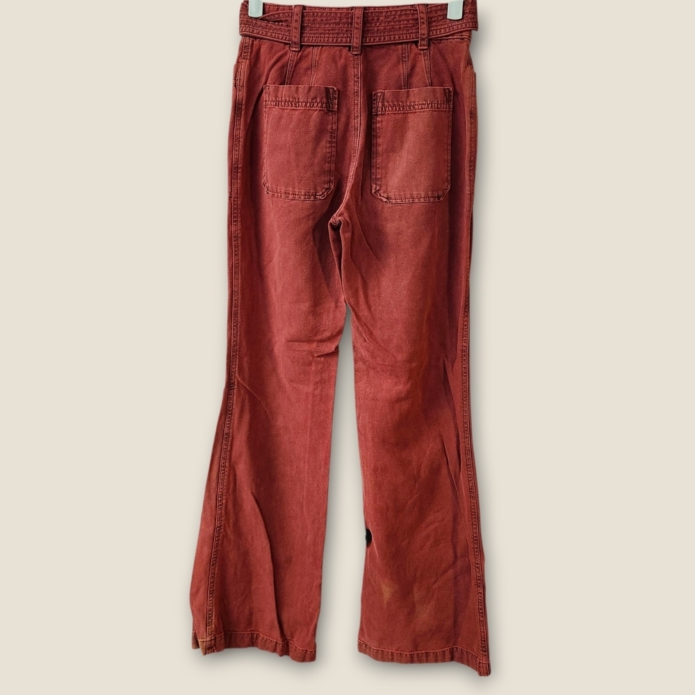 Free People Brickstone Flare Pants Sz 0 - Picture 3 of 6